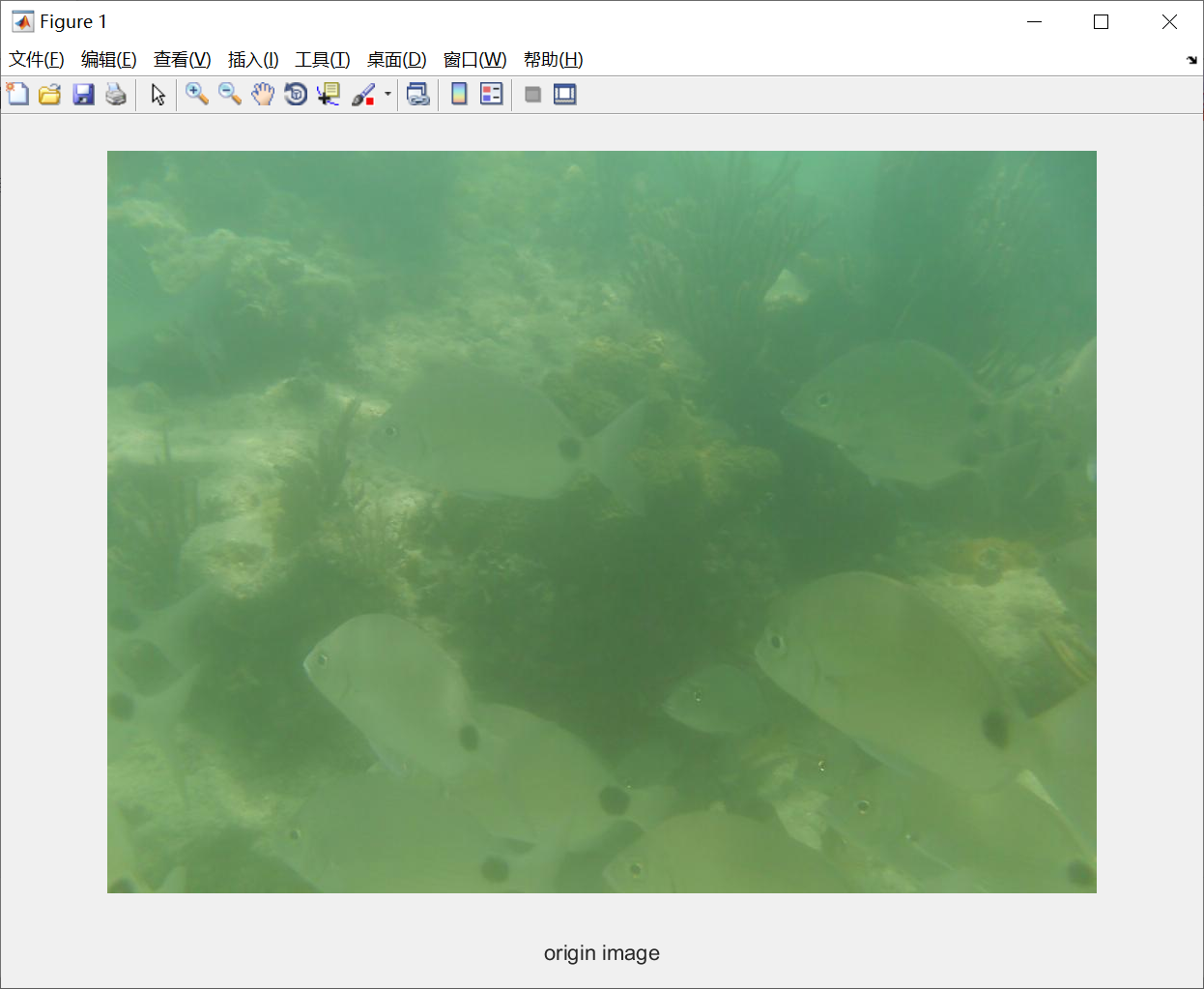 水下图像融合增强（Matlab代码实现）