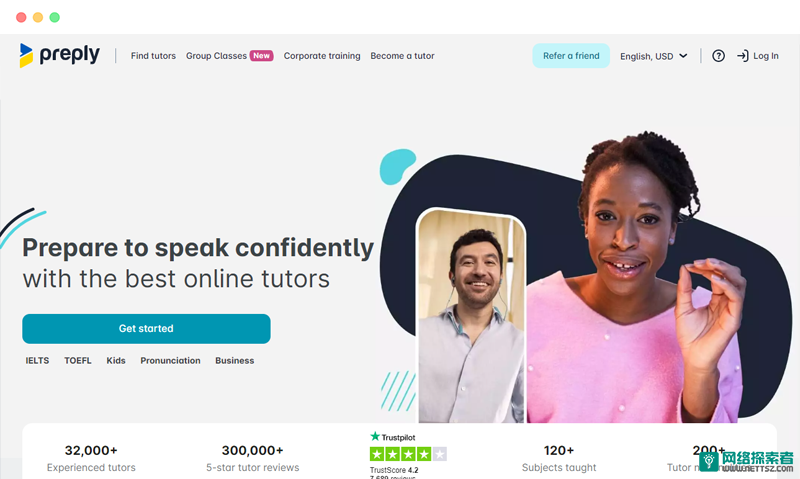 Preply: 在线语言学习教育课程平台