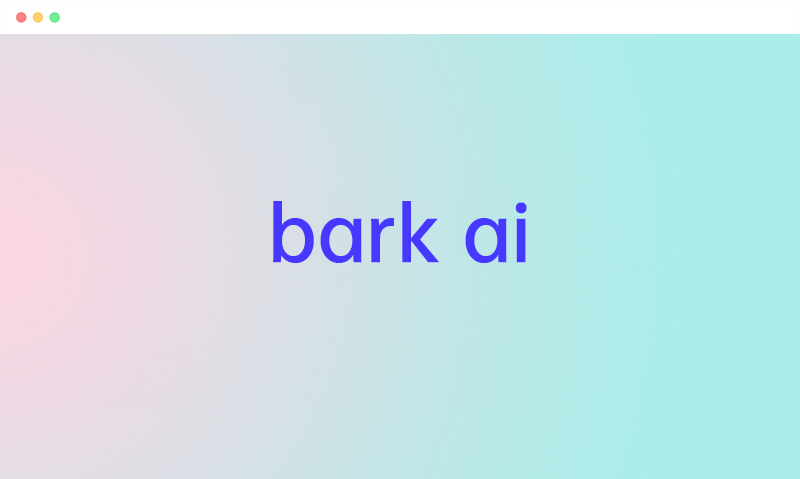 bark ai: 免费开源AI文本转语音合成模型工具