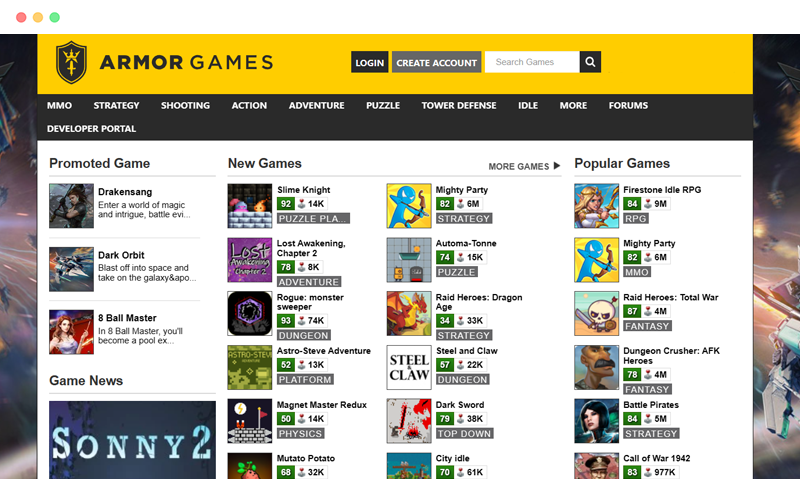 Armor Games Armor Games