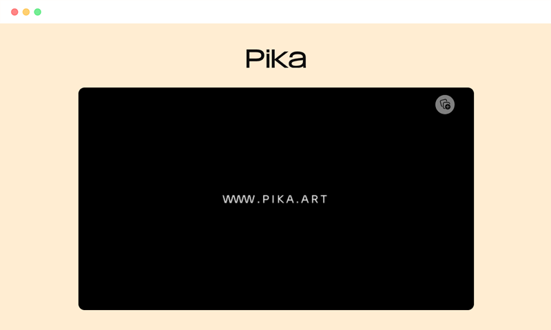 pika labs: 基于人工智能的免费在线AI视频生成工具