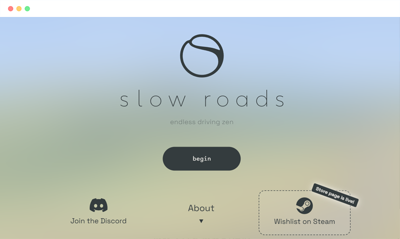 Slow Roads