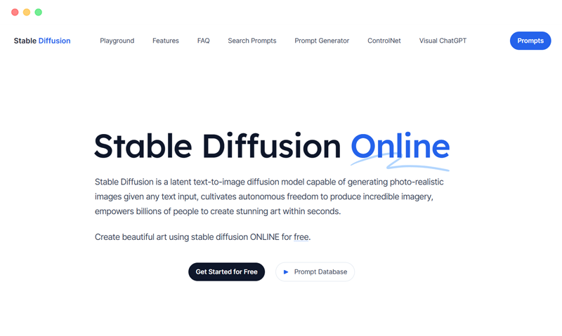 Stablediffusionweb: 基于stable diffusion online在线AI绘画平台
