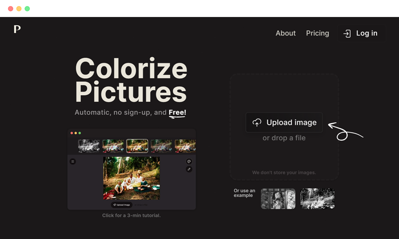 Palette.fm: 基于AI的黑白老照片自动上色工具