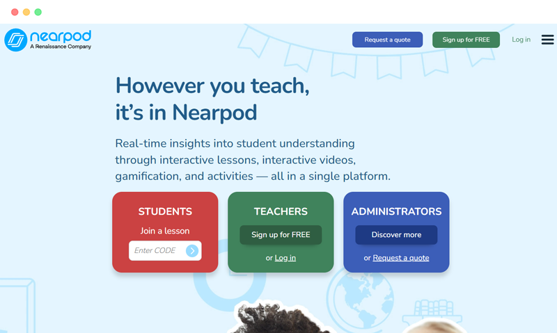 Nearpod: 免费在线y教育技术工具