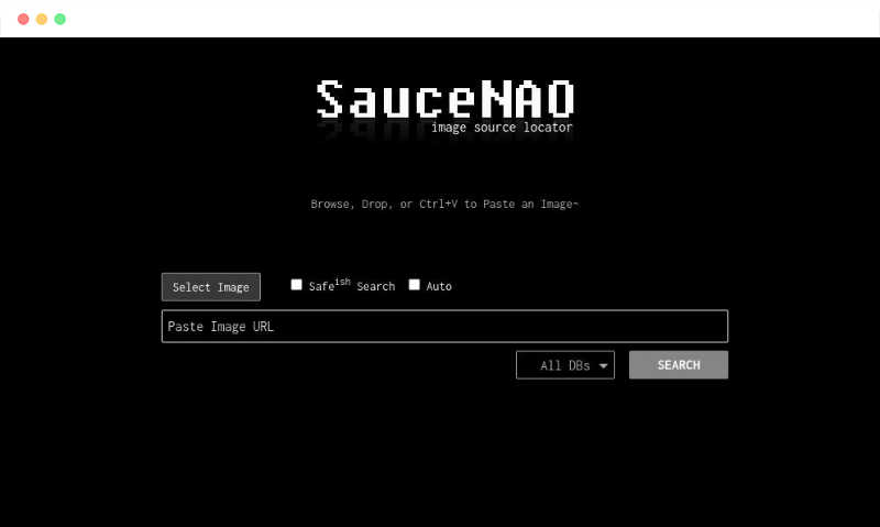 SauceNAO: 反向图片搜索引擎