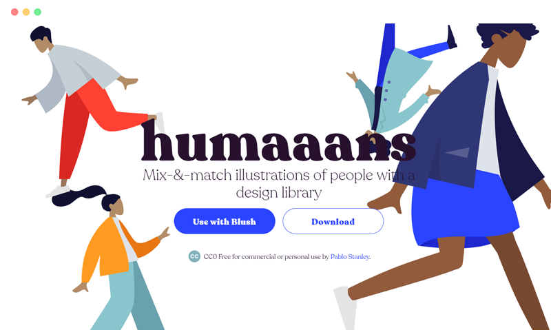 humaaans: 免费在线人物插画图片素材资源下载网站