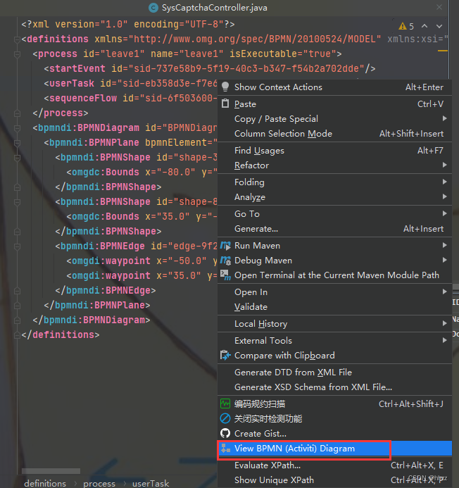 【idea中Activiti BPMN visualizer插件和Camunda Modeler工作流设计器的简单使用】-阿里云开发者社区