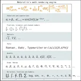 python 绘图时显示不同的数学符号alpha,beta,偏导、求和等等
