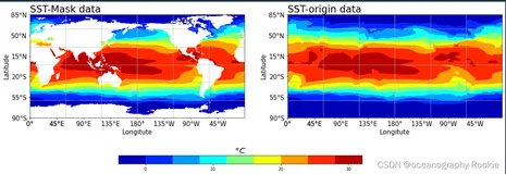 python 对陆地数据进行掩膜的两种方法