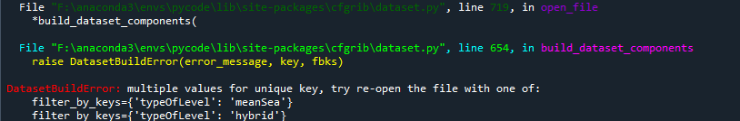 python 如何读取GFS数据（.grib文件）