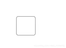 html5 h5使用canvas 画一个圆角矩形