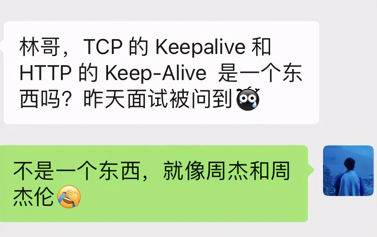 阿里一面：TCP 的 Keepalive 和 HTTP 的 Keep-Alive 是一个东西吗？