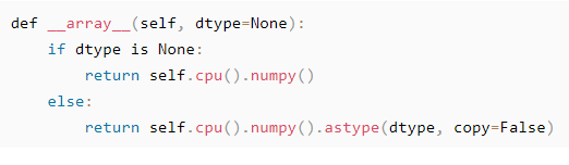 TypeError: can‘t convert CUDA tensor to numpy. Use Tensor.cpu() to copy the tensor to host memory