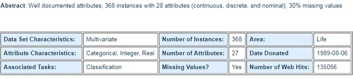 逻辑回归（LR）算法预测患有疝气病症病马的死亡率