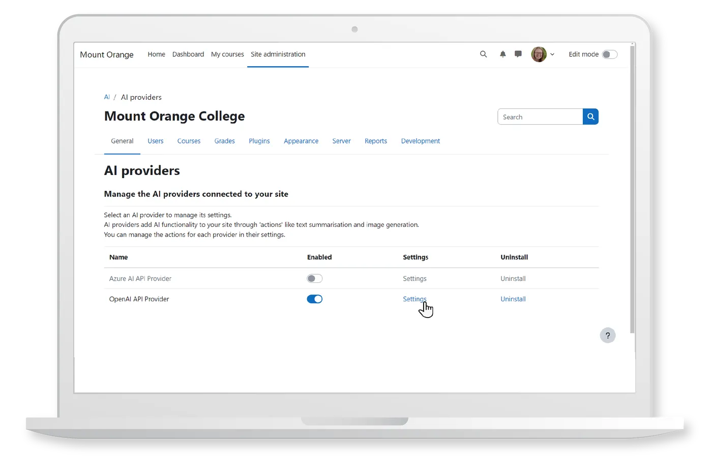 MoodleWebsite_LMSProductShots_4.5_AI Providers.png