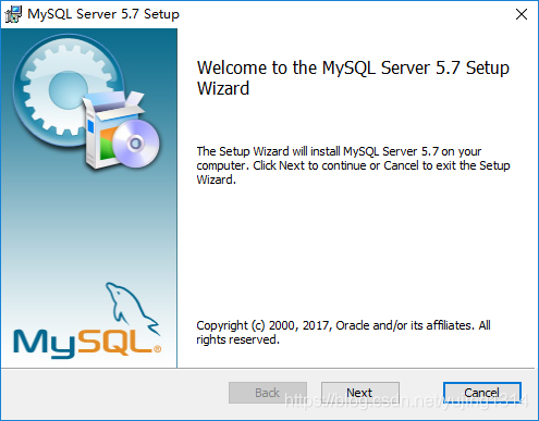 windows安装MySQL5.7教程