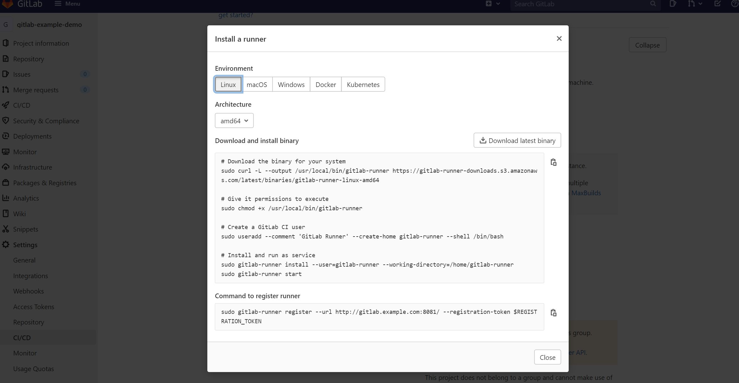 Gitlab Runner 部署-阿里云开发者社区