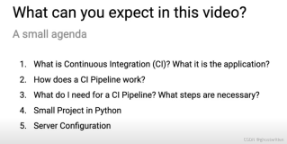 Create a Continuous Integration (CI) Pipeline in Gitlab（1）