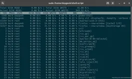 linux 【监控io】iotop命令详解