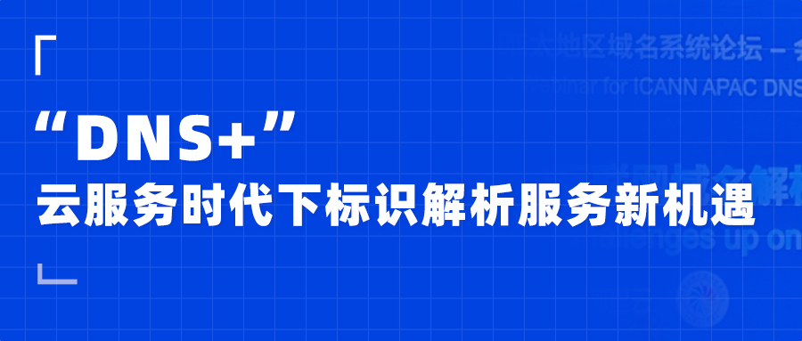 “DNS+”云服务时代下标识解析服务新机遇