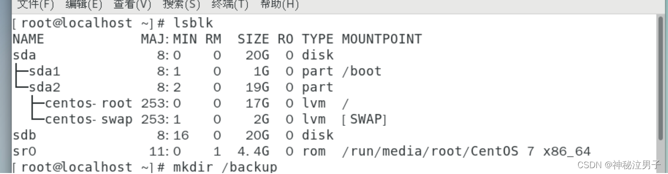 Linux MBR扇区故障 引导修复
