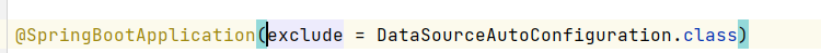 Failed to configure a DataSource