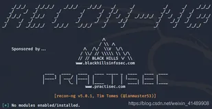 综合扫描工具 -- recon-ng(v5.0.1)