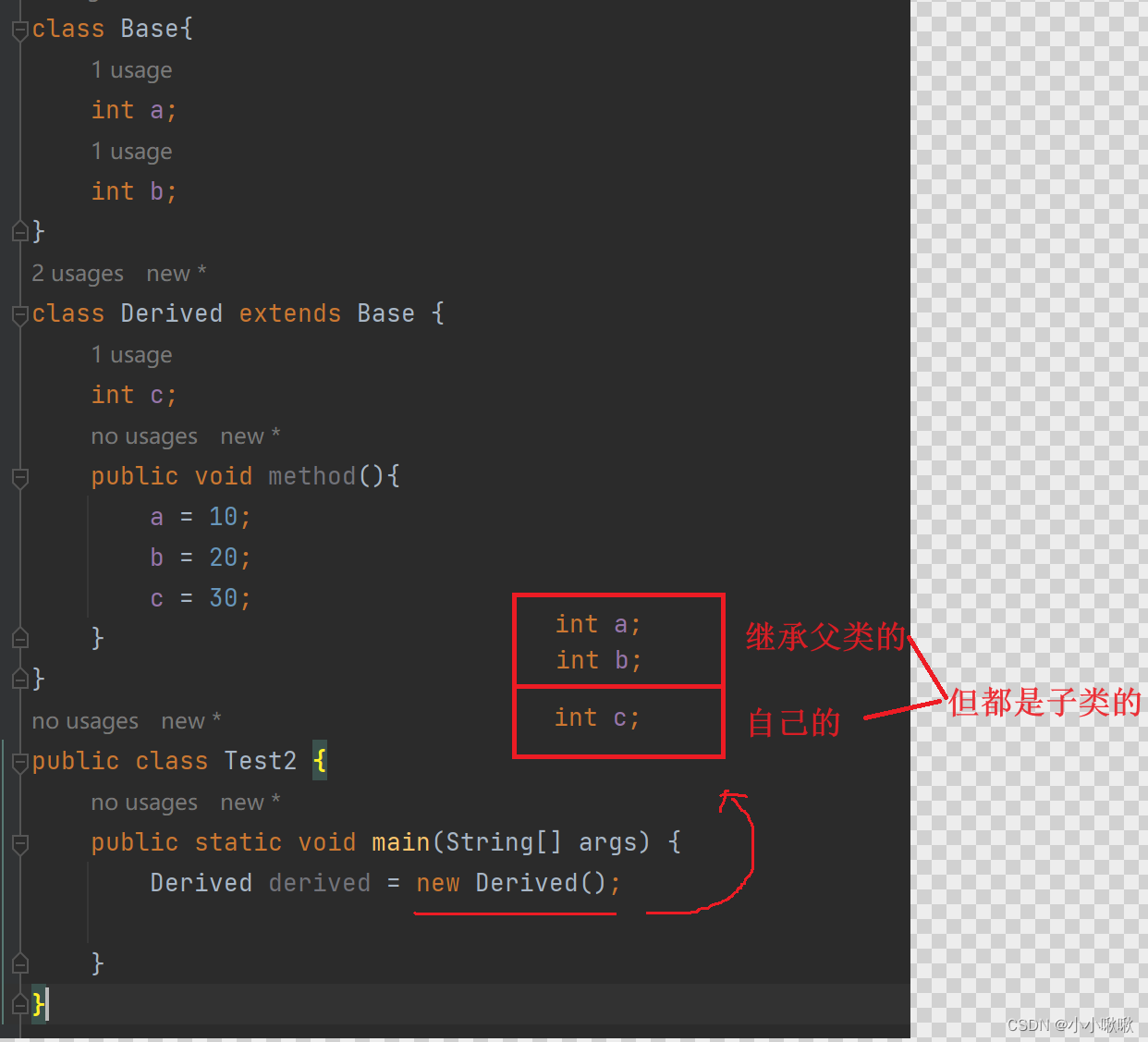 【继承之extends关键字和super关键字】-阿里云开发者社区