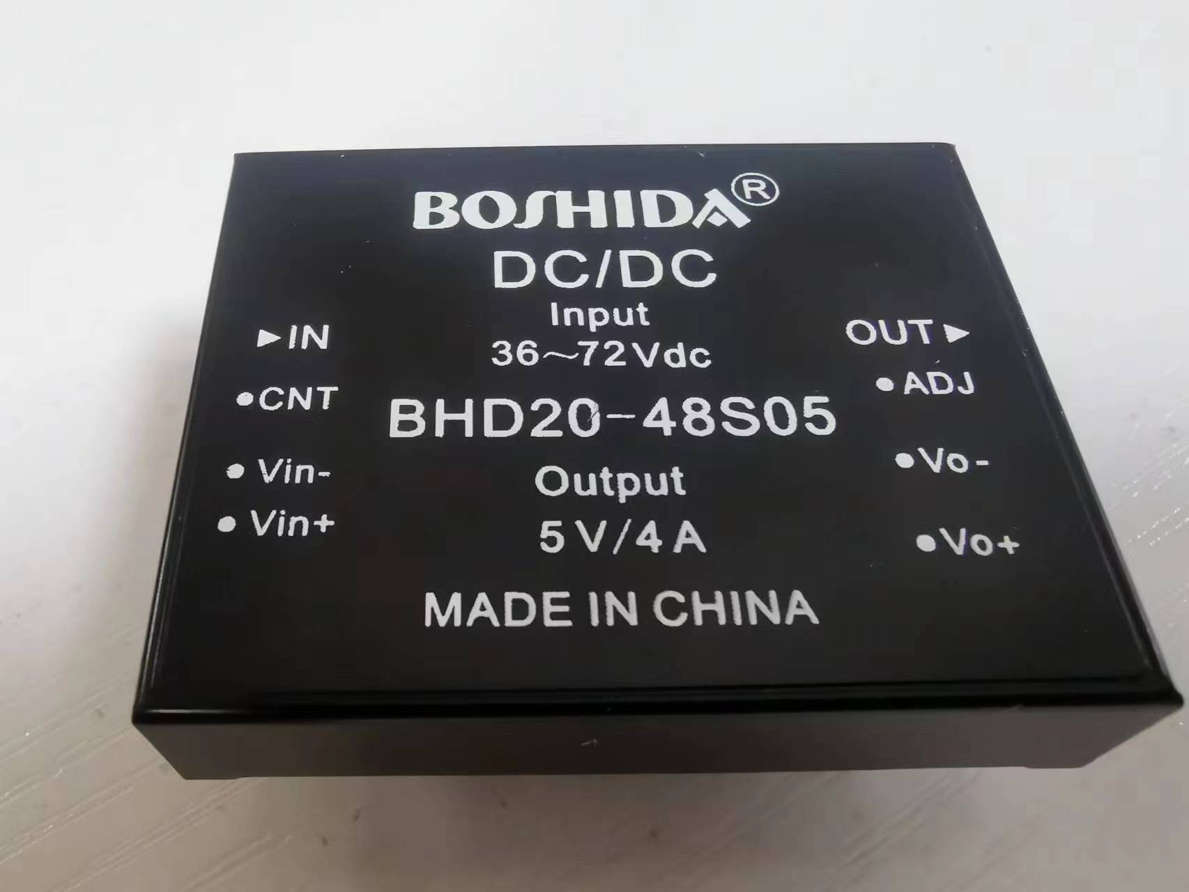 BOSHIDA DC电源模块采用电容滤波器减少噪音平稳输出电压