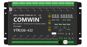 工程监测多通道振弦模拟信号采集仪VTN数据查看