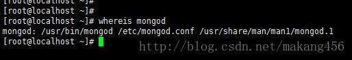 MongoDB——linux中yum命令安装及配置