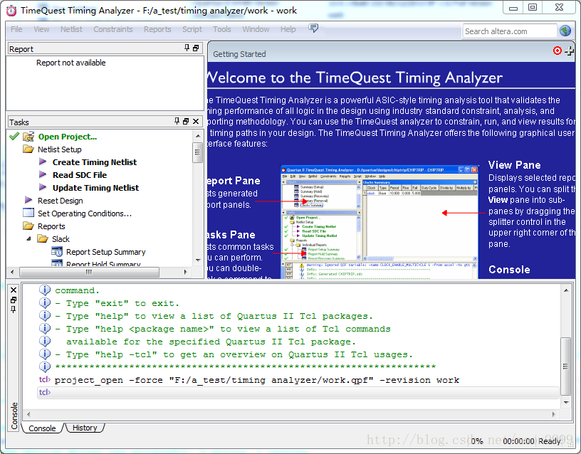 altera小实验——TimeQuest Timing Analyzer初步使用阿里云开发者社区