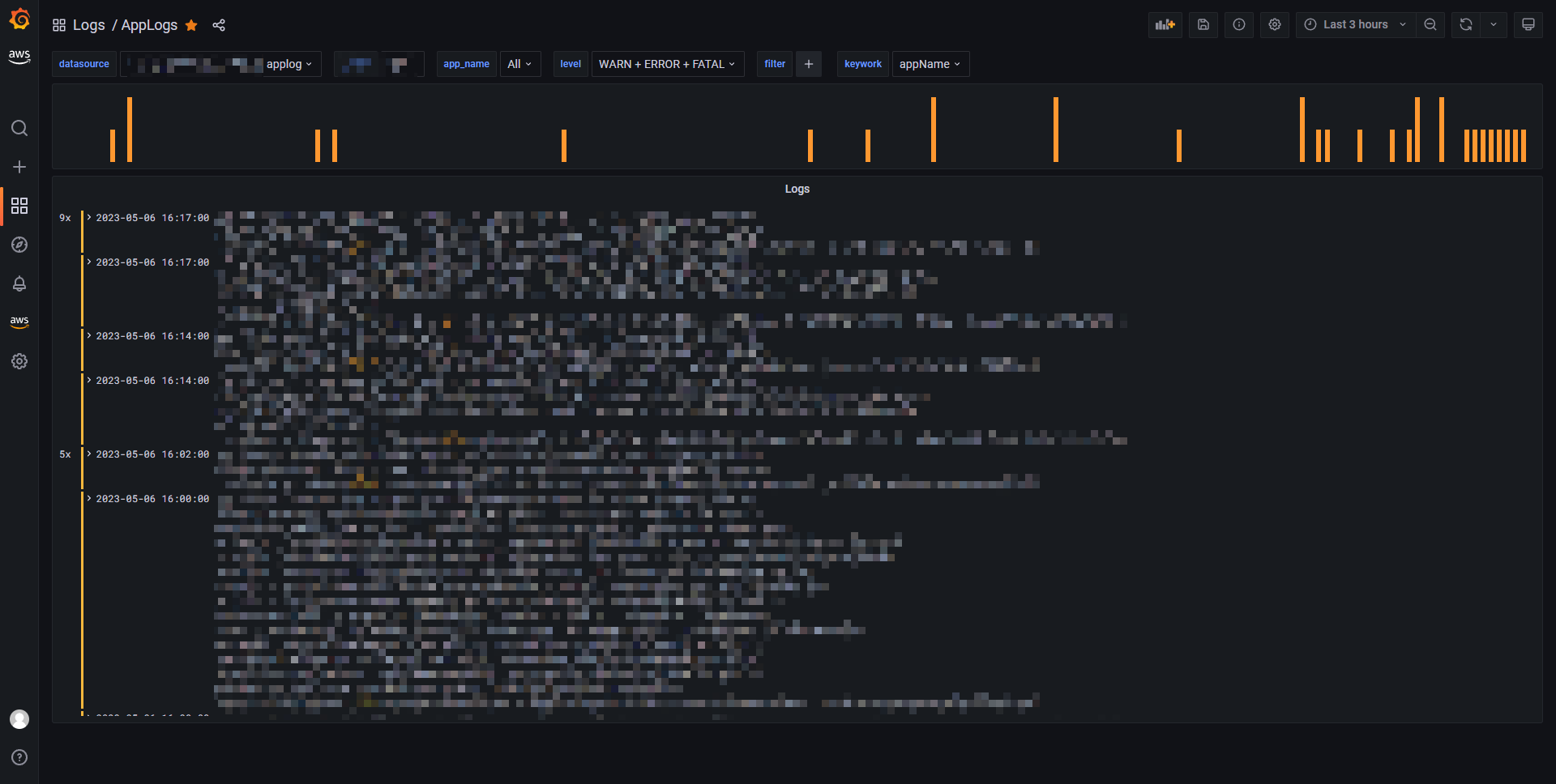 Grafana 系列 - 统一展示 -8-ElasticSearch 日志快速搜索仪表板