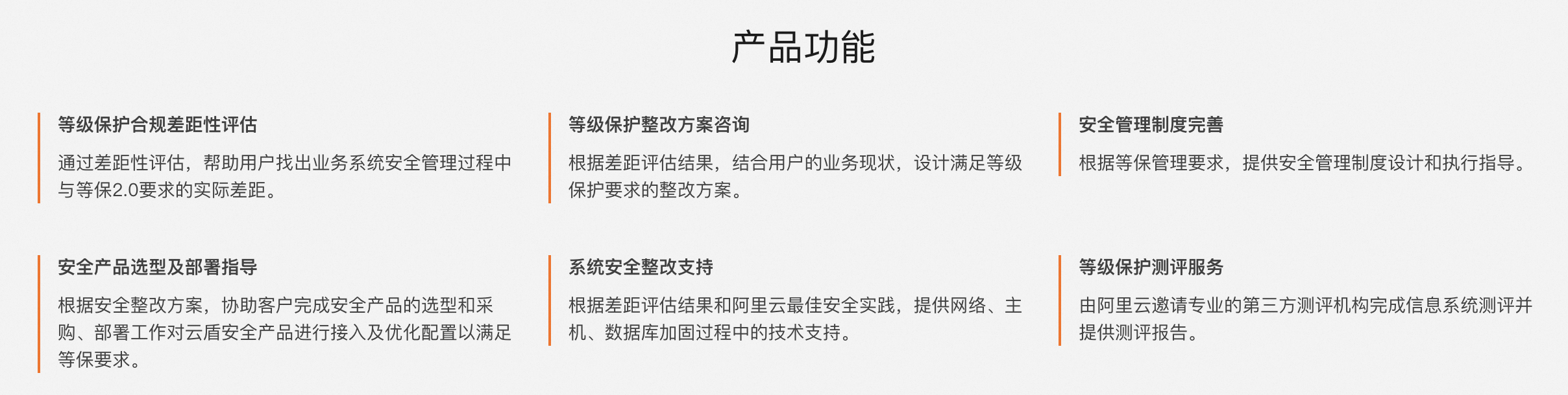 阿里云等保测评