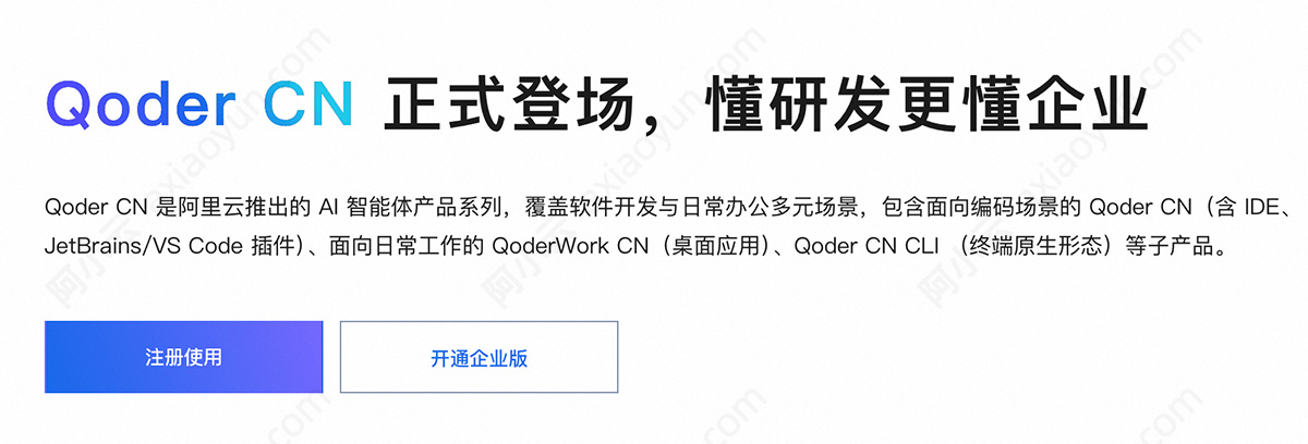阿里云通义灵码Qoder CN