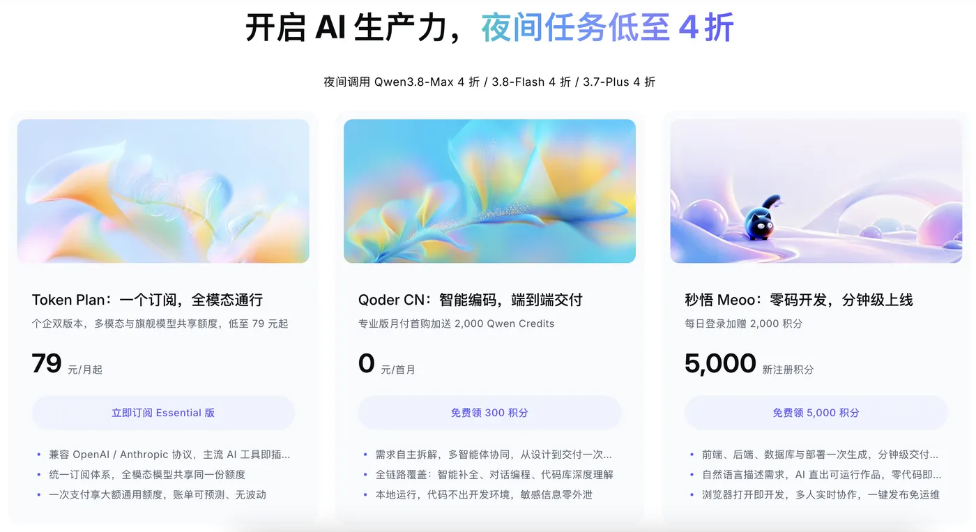 阿里云夜间优惠Night Plan适用产品