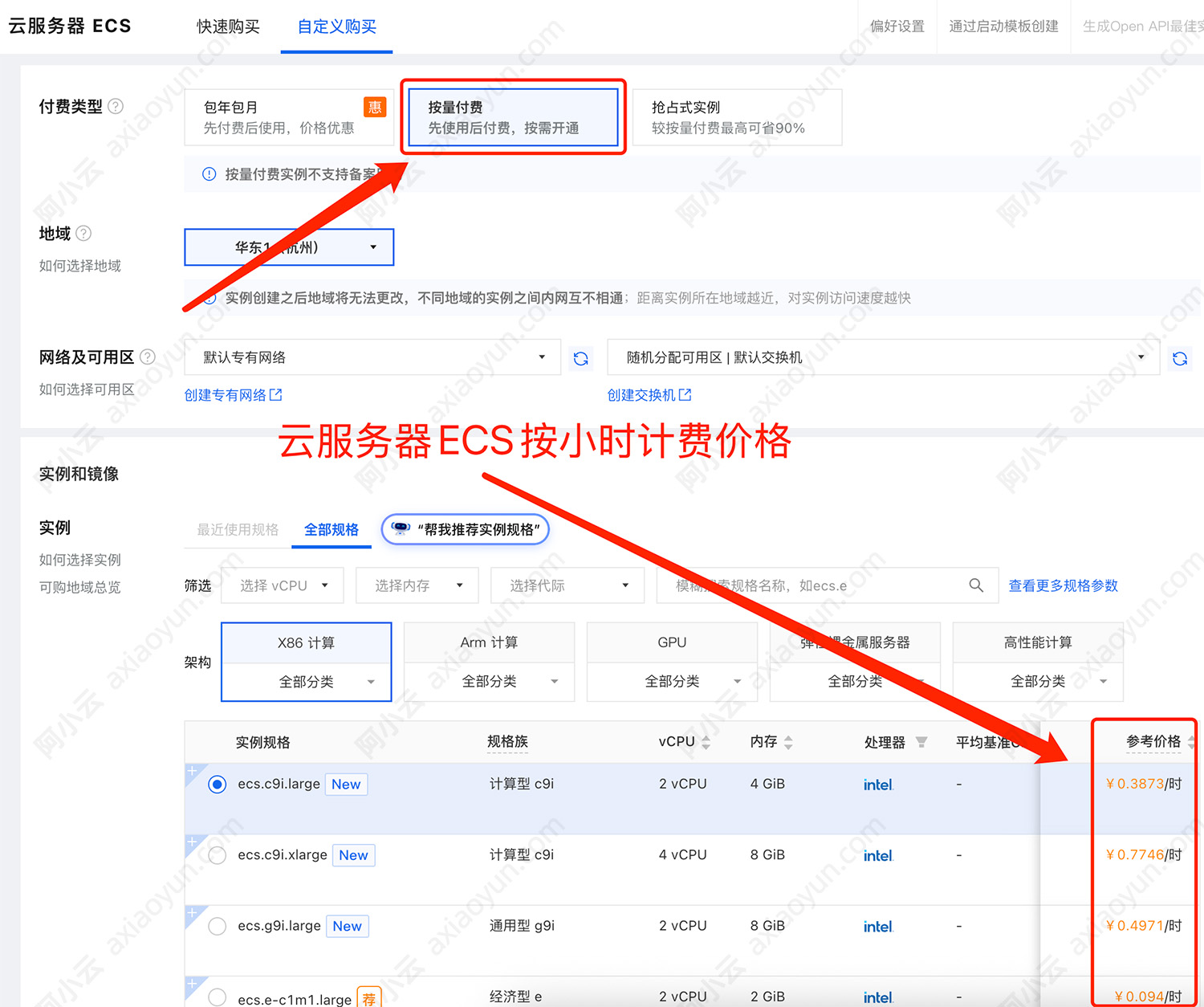 阿里云服务器ECS按小时计费价格.jpg