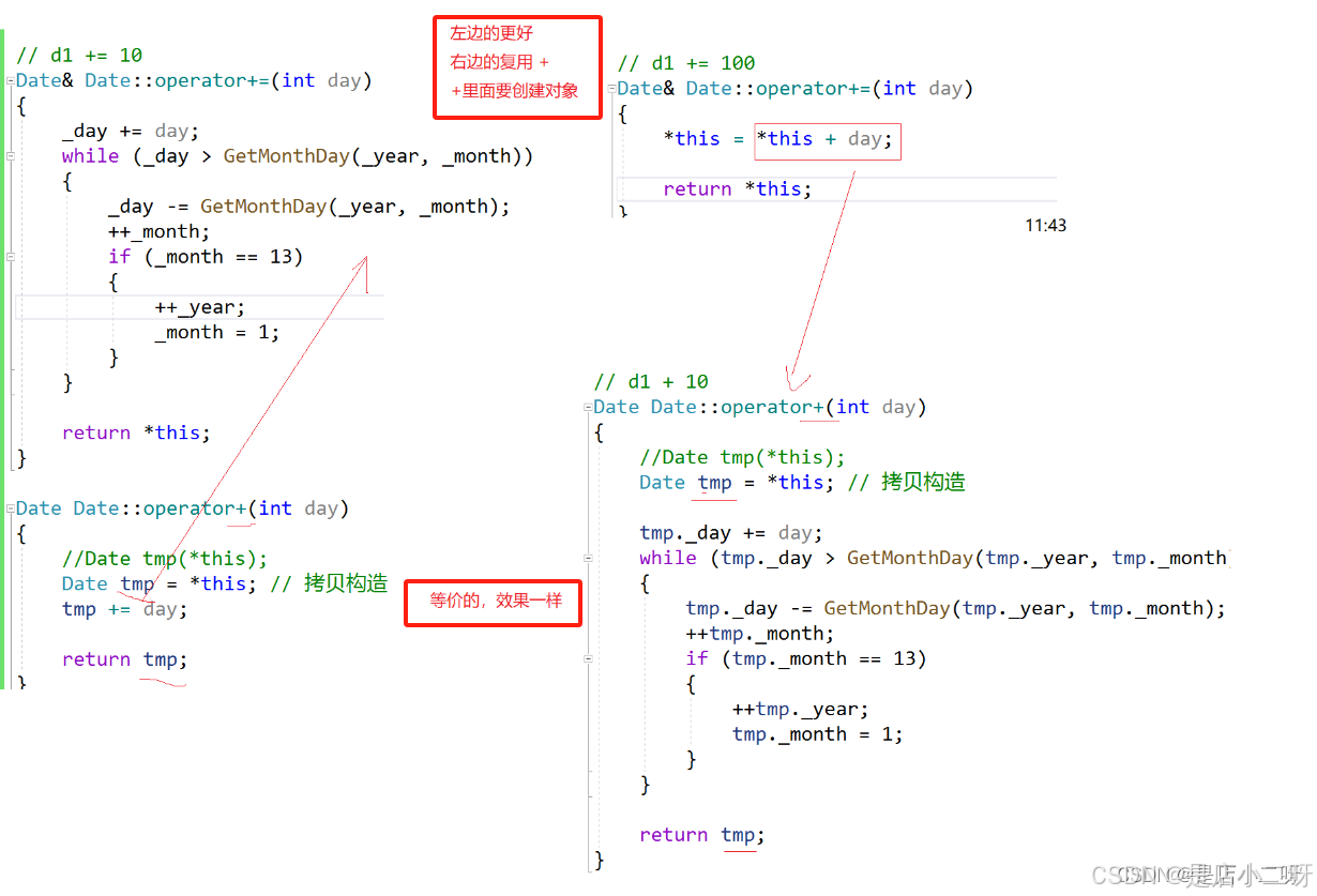 【C++】实现日期类相关接口（一）