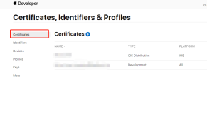 windows电脑创建ios证书和证书profile文件