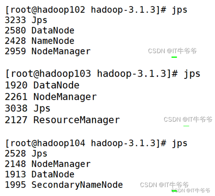 Hadoop集群基本测试