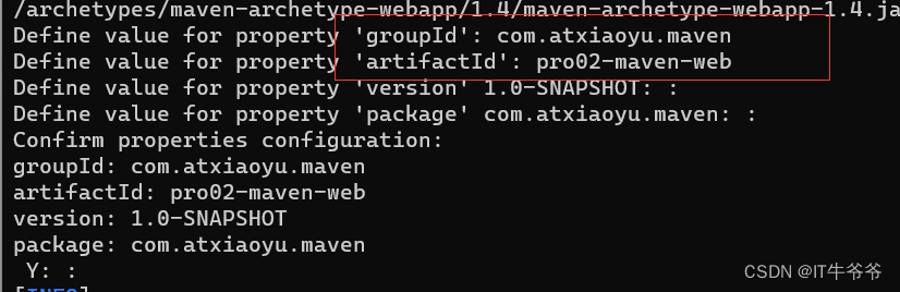 Maven【2】（ Web 工程依赖 Java 工程）（命令行操作）