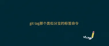 git tag那个类似分支的标签命令