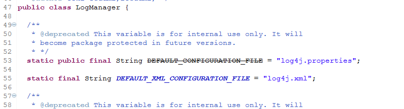 Log4j中配置文件自动加载原理及非SRC下使用