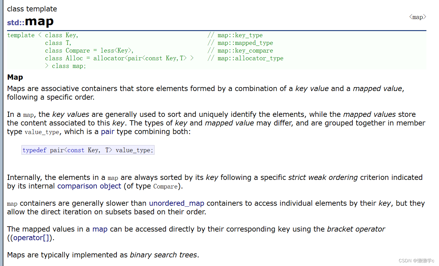 c++的学习之路：25、map与set