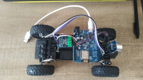 基于wemos的Arduino环境WIFI控制小车前后左右源码