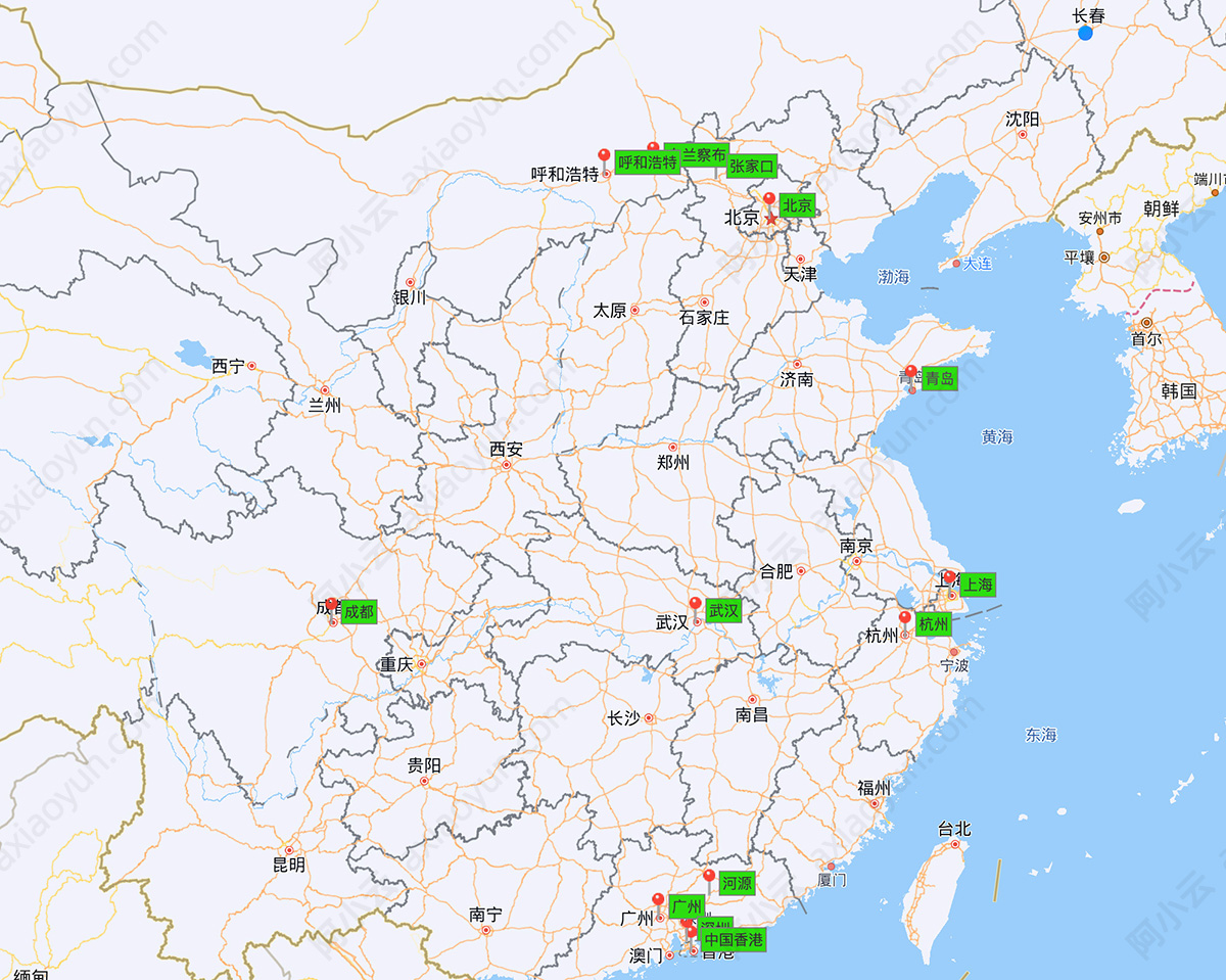 就近选择阿里云服务器地域