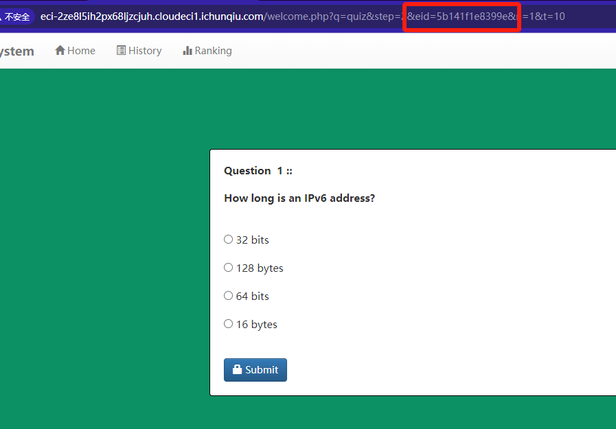Web Based Quiz System v1.0 SQL 注入（CVE-2022-32991）-阿里云开发者社区