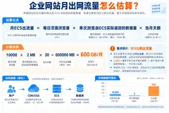 阿里云国际站代理商：ECS公网带宽按固定带宽还是按流量计费？企业网站网络费用怎么估算